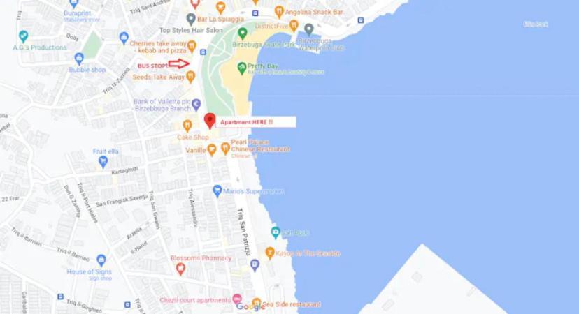Sea View Apartment Birżebbuġa 外观 照片